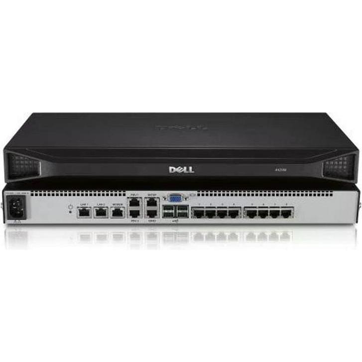 Dell 8 x KVM, 4 x USB, KVM Switch, Silber