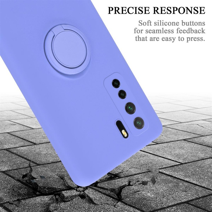 Immagine prodotto Cadorabo Custodia in silicone TPU Liquid Ring Cover (Huawei Nova 7i, Huawei P40 Lite, Huawei Nova 6 SE)