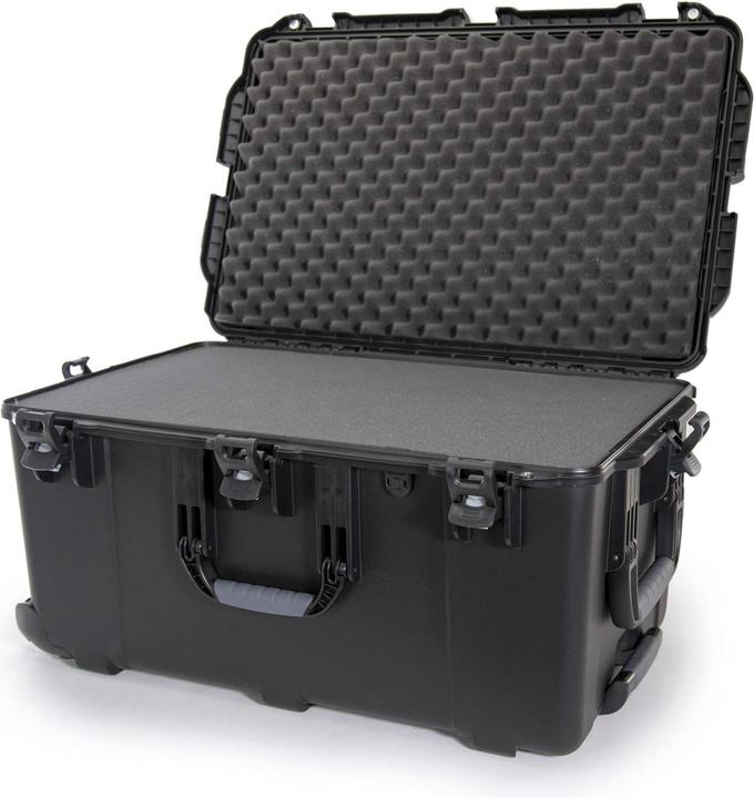 Nanuk Kunststoffkoffer 965 - mit Trennwand Schwarz (Kamera Zubehörtasche, 119.70 l)
