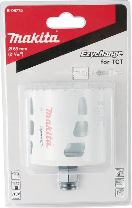 Produktbild Makita EZYCHANGE TCT-Lochsäge 68mm (68 Millimeter)