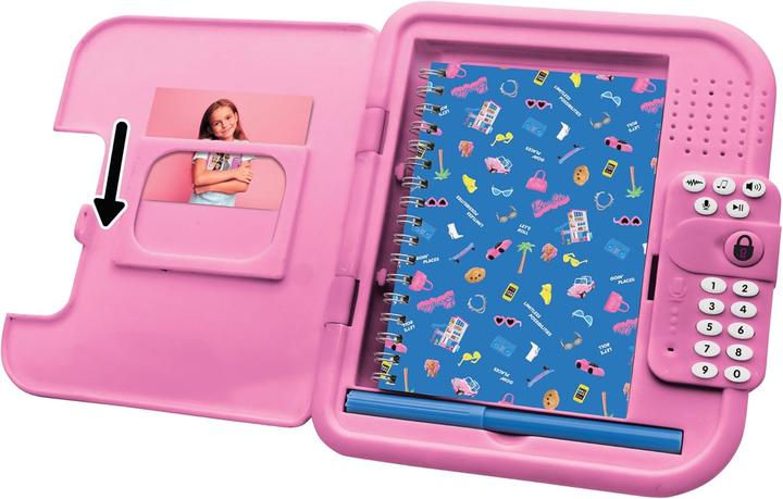 Actual product image Lexibook Elektronisches Tagebuch Barbie mit Stift & Notizbuch
