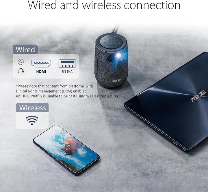 Actual product image ASUS ZenBeam Latte L1 Portable (HD, 300 lm, 1.2:1)