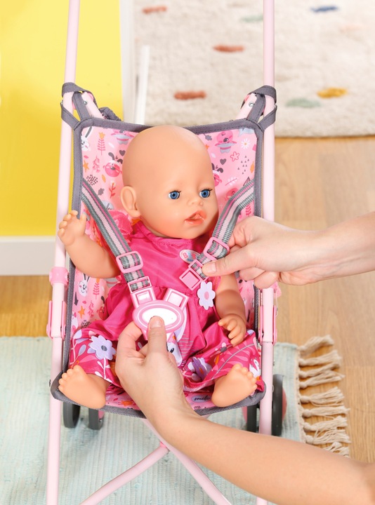 Actual product image Zapf Creation Baby born pushchair with bag