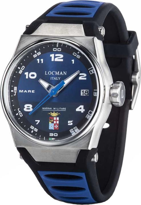 Produktbild Locman Italy Herrenuhr Mare Militare Ref. 0557 (Analoguhr, 44 mm)