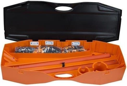 Actual product image Nils ZSB2 2-in-1 badminton and tennis net set + 2 rackets + 3 darts + case