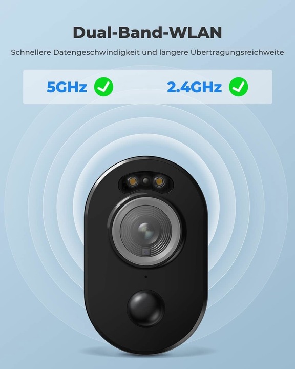 Produktbild Reolink Argus Series B330+Solar Panel+64GB SD Card-5MP (2560 x 1440 Pixels)