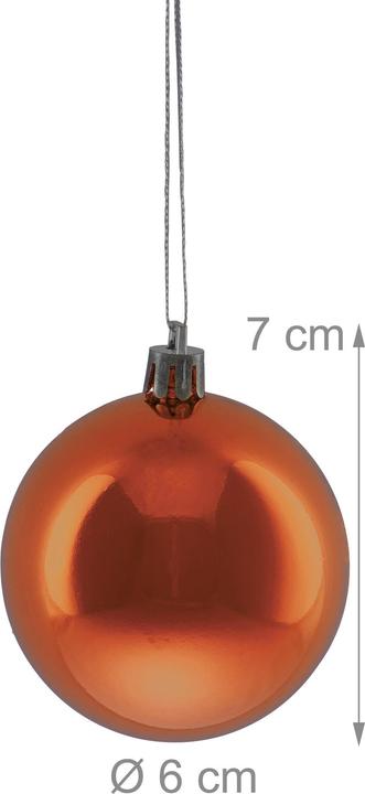 Actual product image Relaxdays Weihnachtskugeln 100er Set (100 -part)