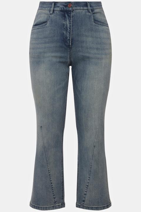 Actual product image Ulla Popken Splatter Painted Jeans (48)
