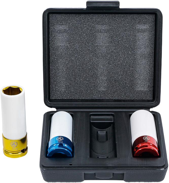 Actual product image BGS Force-protection set (17 mm, 19 mm, 21 mm)