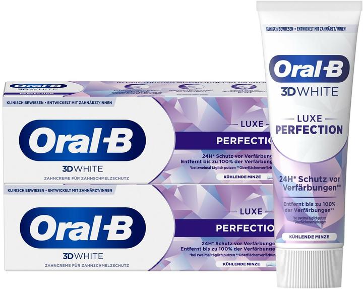 Oral-B 3D White Luxe Perfection 2x75ml (75 ml)