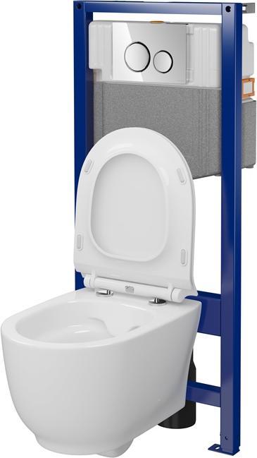 Actual product image Cersanit Hanging toilet set