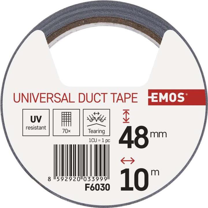 Produktbild Emos Universal Isolierband 48mm/10m DUCT TAPE, 10 Stk., box (48 mm)