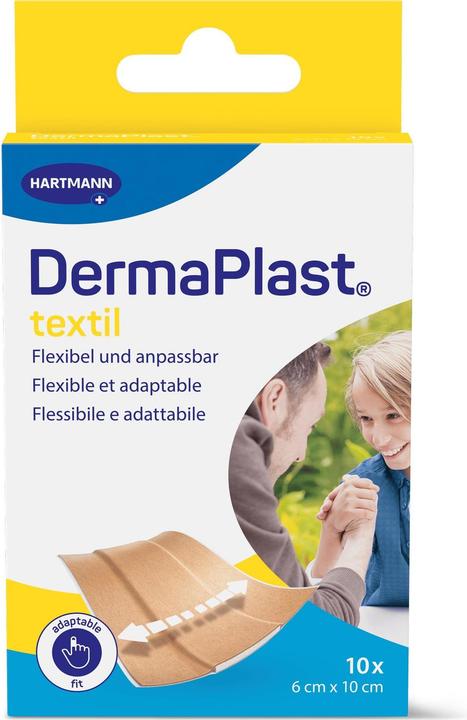 Actual product image DermaPlast Text Schnellver 6x10cm bei 10 (10 x)