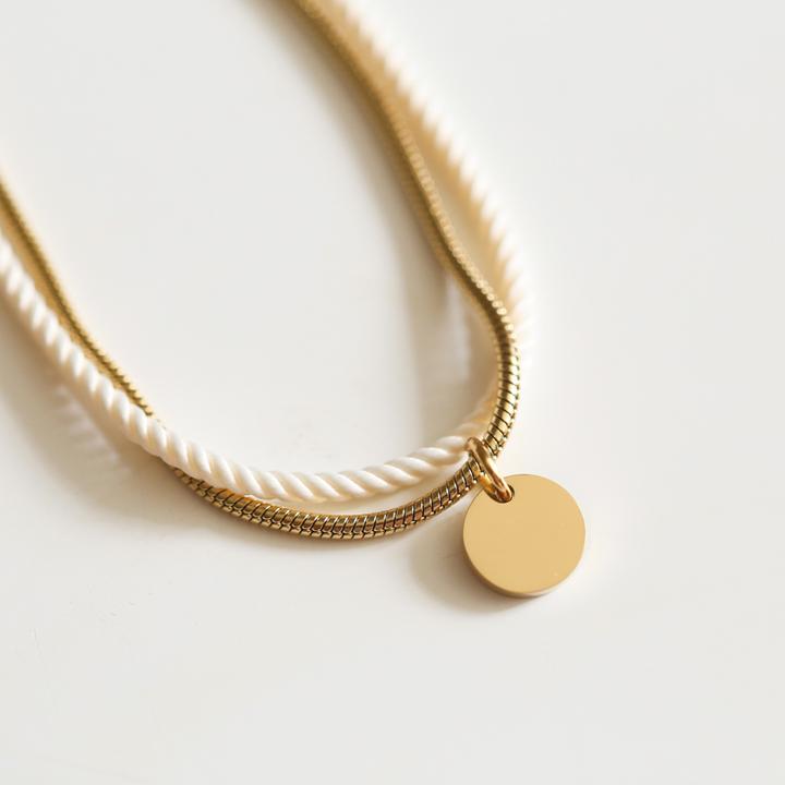 Produktbild Val&Val Ecru Damenarmband (Acier)
