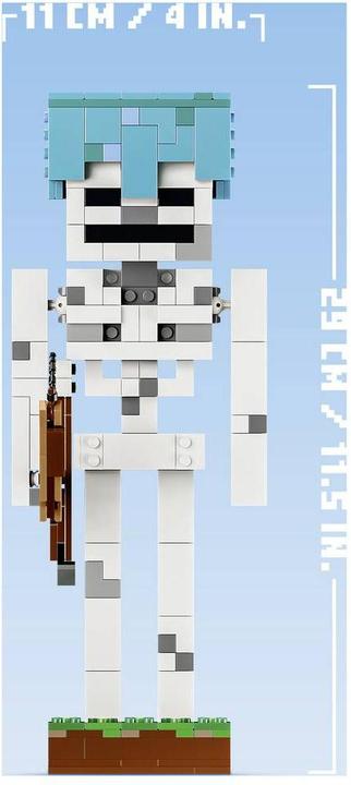Actual product image LEGO Das Minecraft-Skelett (LEGO Minecraft)