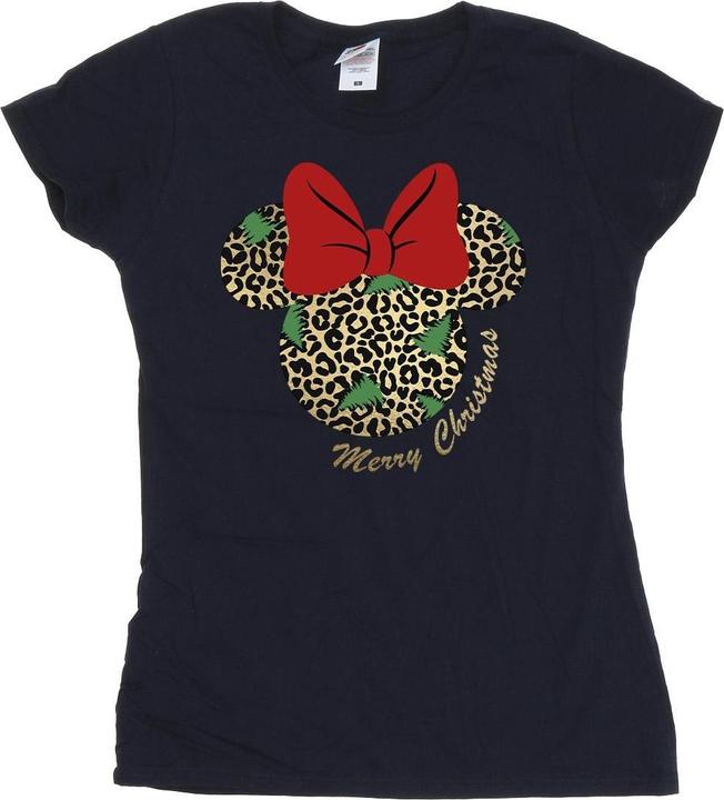Produktbild Disney Minnie Mouse Leopard Christmas TShirt (S)