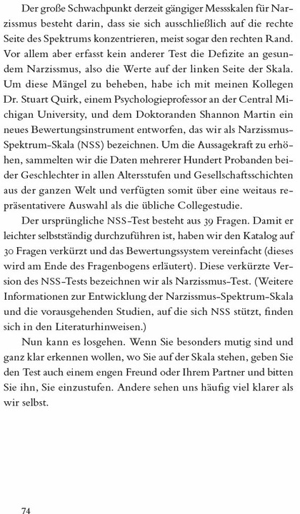 Produktbild Der Narzissten-Test (Deutsch, Craig Malkin, 2017)