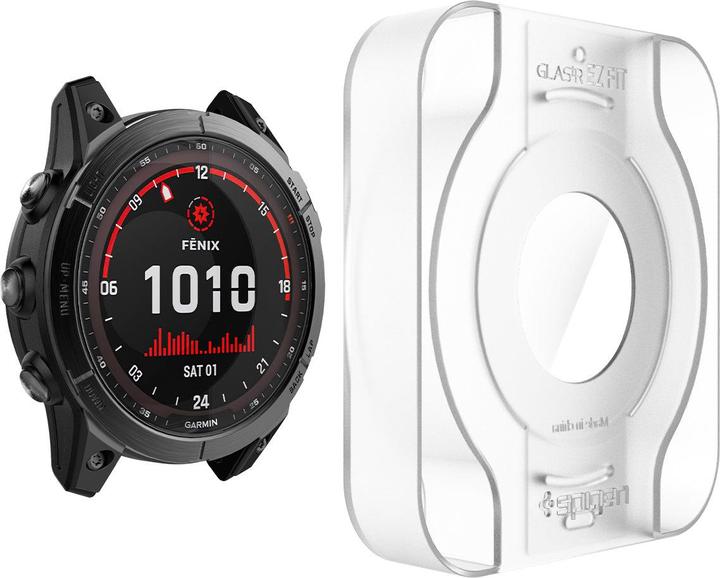 Produktbild Spigen Glas.TR Garmin Fenix 7X 2-Pack "EZ FIT" AGL04633 szkło hartowane