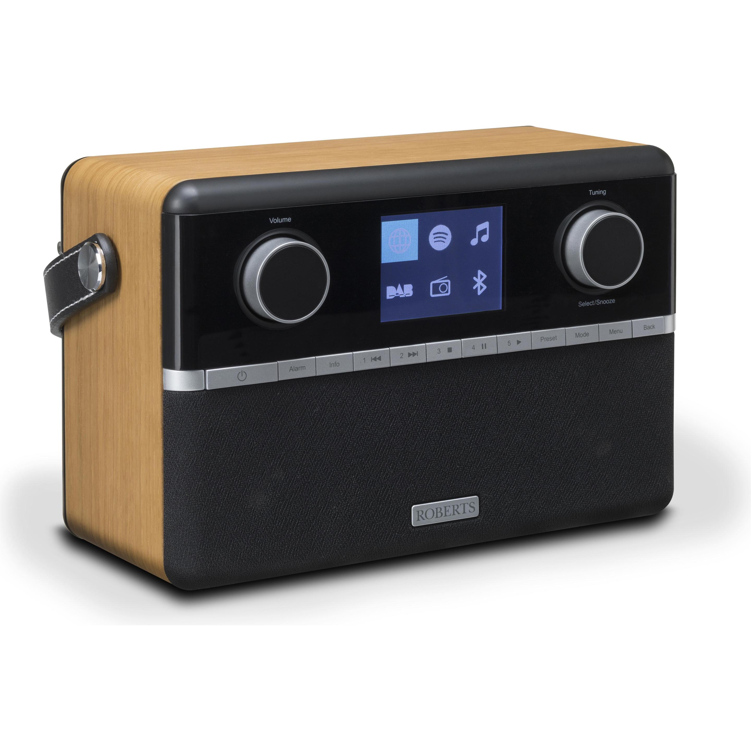 Roberts Stream 94L Latest Edition (DAB+, FM, Internetradio, WLAN, Bluetooth), Radio, Braun