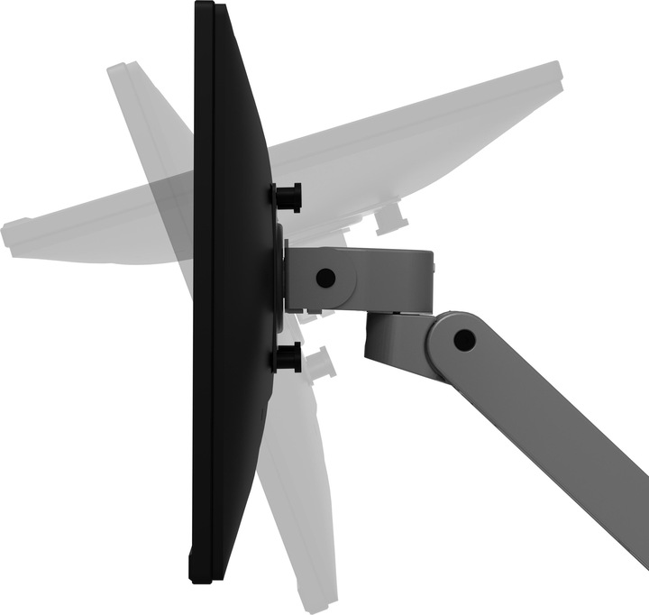 Produktbild Ergotron LX PRO ARM SINGLE DISPLAY DESK MOUNT darkgrey (Tisch, 34.02")