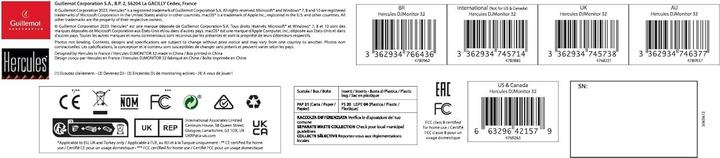 Image du produit Hercules DJ Monitor 32 (Actif, Passif, Couples, 2x 15 W)