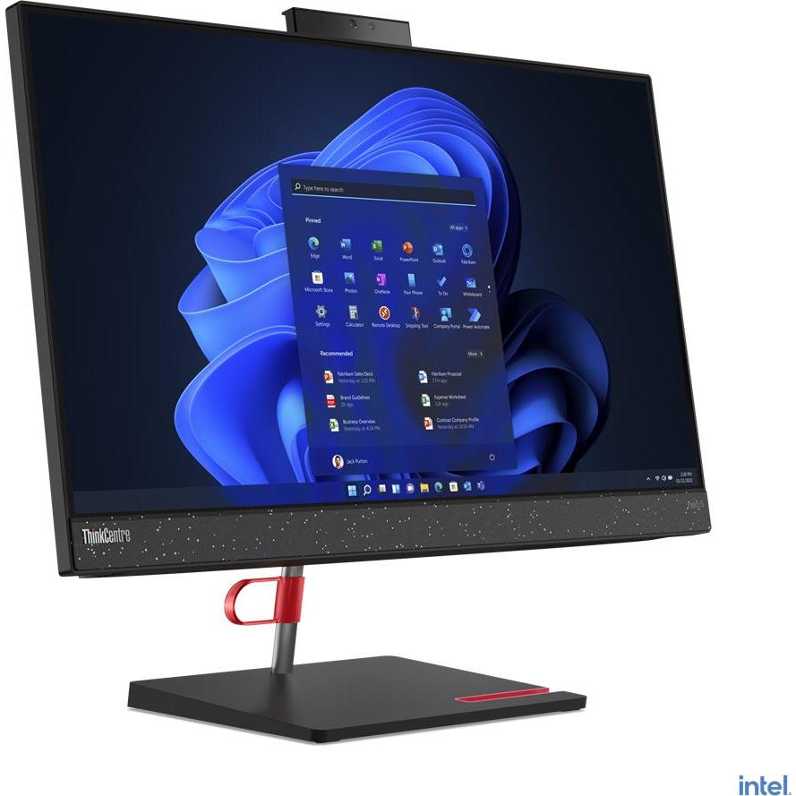 Lenovo ThinkCentre neo 50a (Intel Core i5-12500H, 16 GB, 512 GB, Iris Xe Graphics), PC, Schwarz