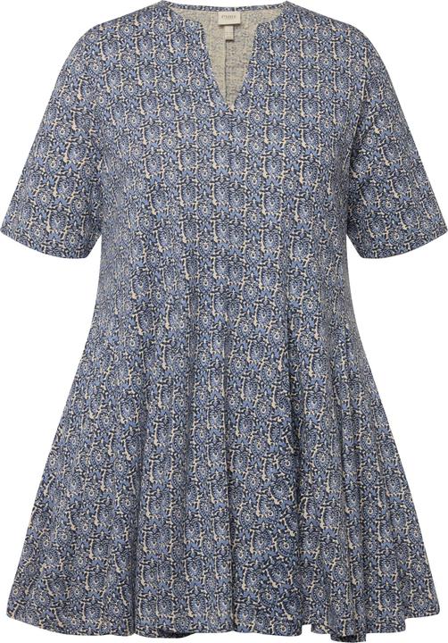 Produktbild Ulla Popken Longshirt, Godetfalten, Tunika-Ausschnitt, Halbarm (42, 44)