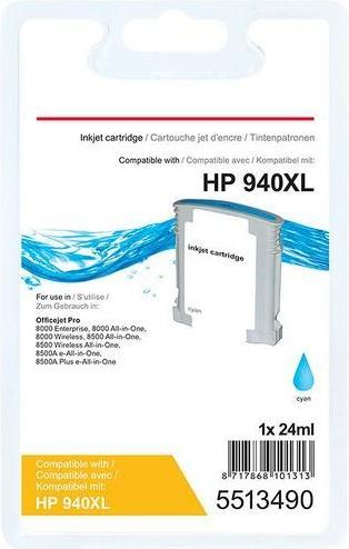 Office Depot Cartuccia d'inchiostro compatibile con HP 940XL C4907AE Ciano