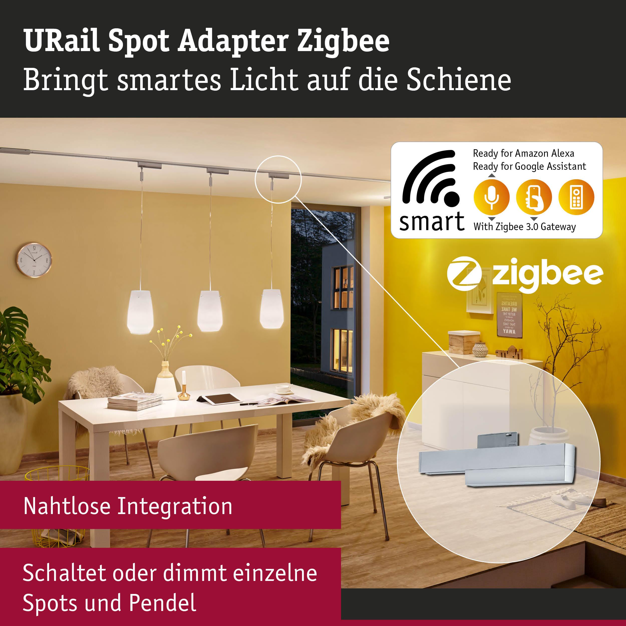 Paulmann, Zubehör Beleuchtung, URail Spot Adapter II Zigbee
