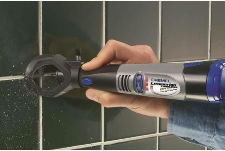 Actual product image Dremel 568 Milling attachment Removing joint mortar