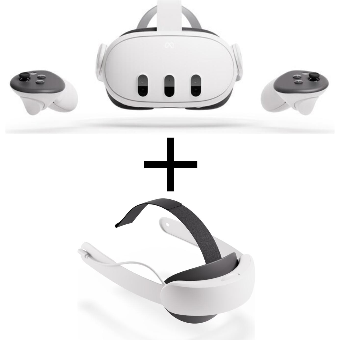 Meta Quest 3 + Quest 3 / 3S Elite Strap mit Batterie - Galaxus