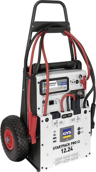 Immagine prodotto GYS Sistema di avviamento rapido Startpack Pro 12.24CI 028920 Corrente di avviamento (12 V)=2400 (6200 A, 60000 mAh)