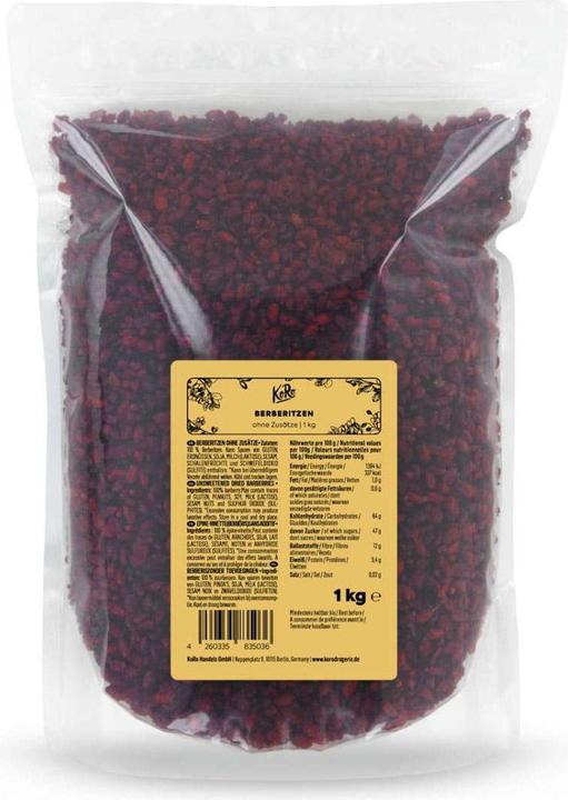 Actual product image KoRo Dried barberries (1000 g)