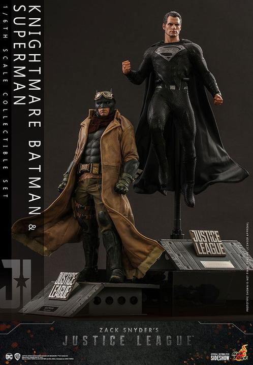 Image du produit Hot Toys Zack Snyder's Justice League "Knightmare Batman & Superman" 1/6 Scale Figurines Set