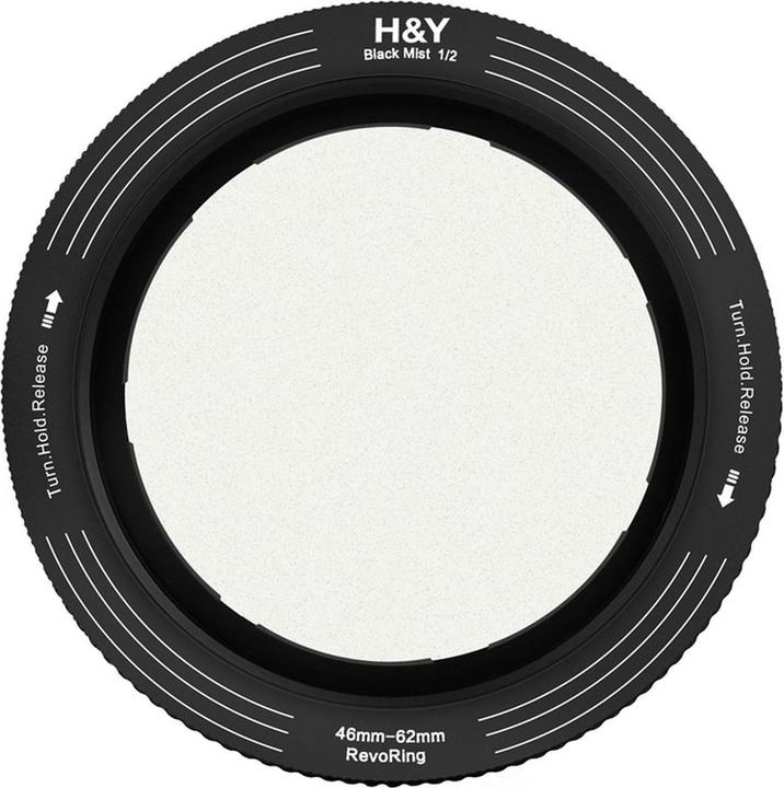 H&Y REVORING 46-62mm Black Mist 1/2 Filter
