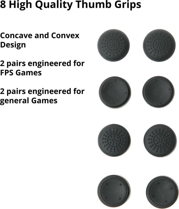 Actual product image Deltalabs Thumb Grips (PS5)