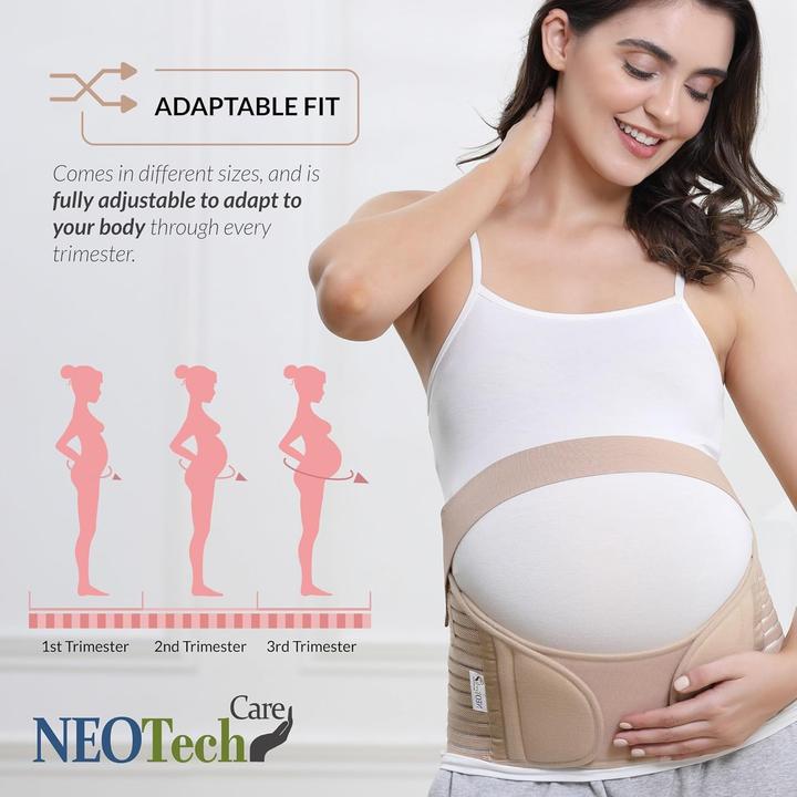 Actual product image Neotech Care Schwangerschaftsgurt für Taille, Bauch & Rückenstütze (M)