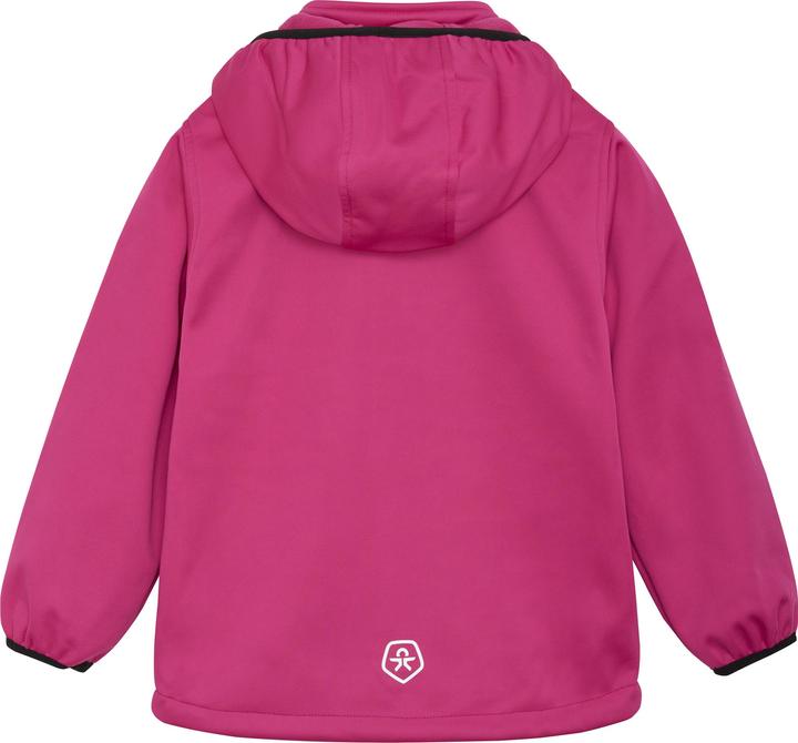 Actual product image Color Kids Softshell W. Fleece Festival Fuchsia (128)