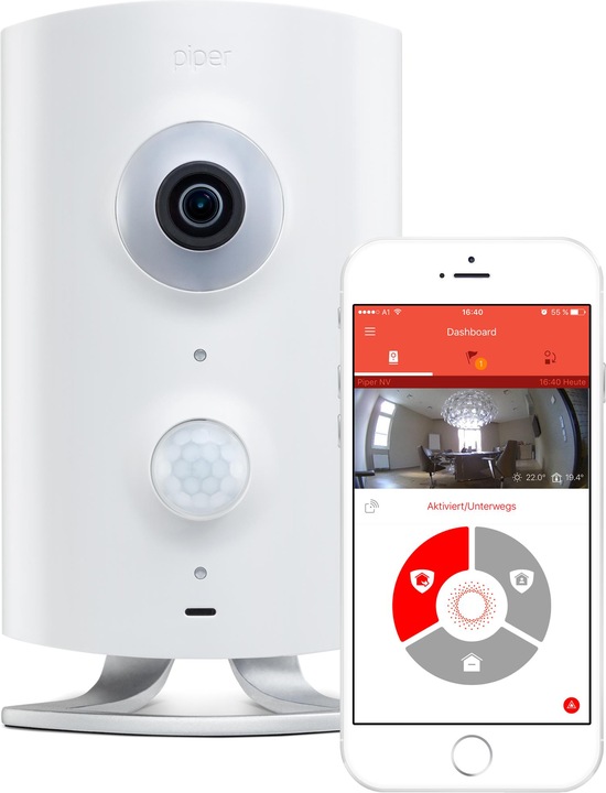 Produktbild Piper NV NightVision, Smart-Home-Kamera (weiss) (1920 x 1080 Pixels)