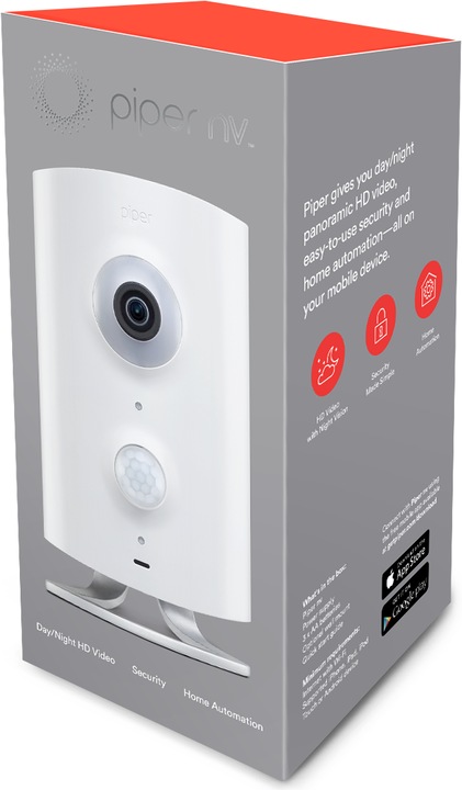 Produktbild Piper NV NightVision, Smart-Home-Kamera (weiss) (1920 x 1080 Pixels)