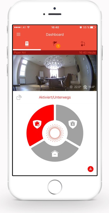 Produktbild Piper NV NightVision, Smart-Home-Kamera (weiss) (1920 x 1080 Pixels)