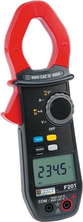 Actual product image Chauvin Arnoux Current clamp, hand multimeter di (CAT III 1000V, CAT IV 600V)