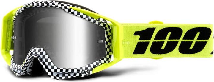 Produktbild 100% Racecraft Plus Andre (Gelb, Mirror Silver)