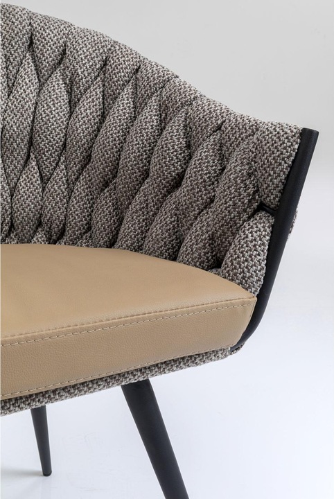 Produktbild Kare Design Armlehnstuhl Knot Tweed