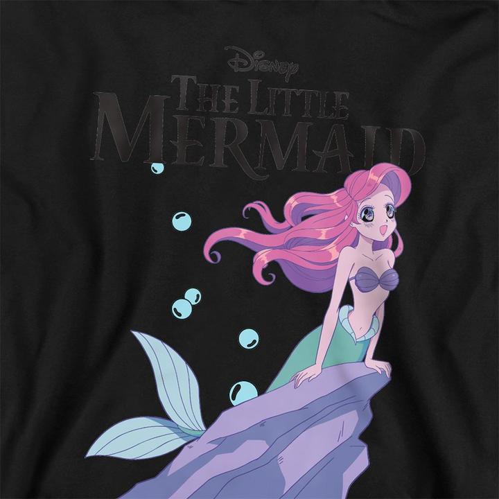 Produktbild The Little Mermaid Rock Kapuzenpullover meliert (128)