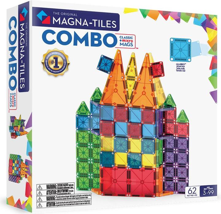 Actual product image Magna-Tiles Micro Mags