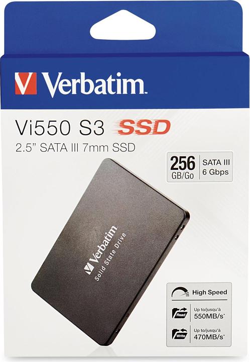 Produktbild Verbatim Vi550 S3 (256 GB, 2.5")