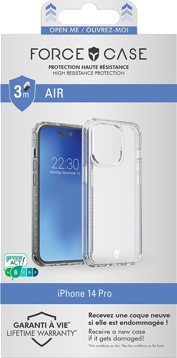Produktbild Force Air Clear iPhone 14 Pro (Apple iPhone 14 Pro)