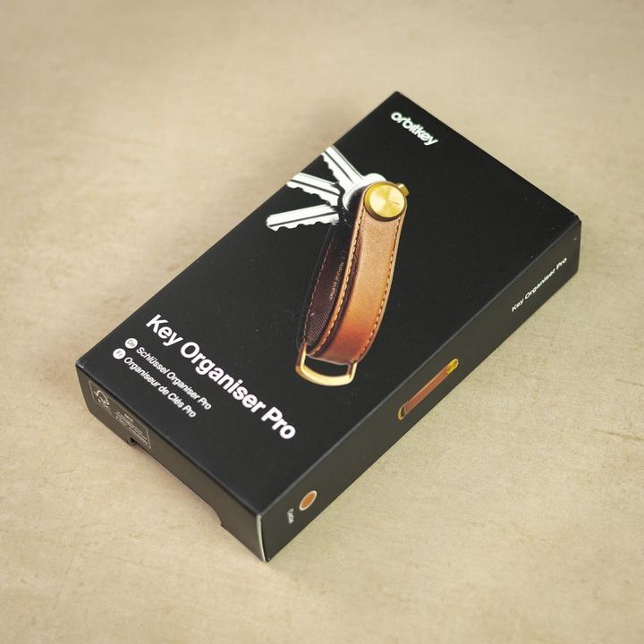 Actual product image Orbitkey Key fob Pro brown