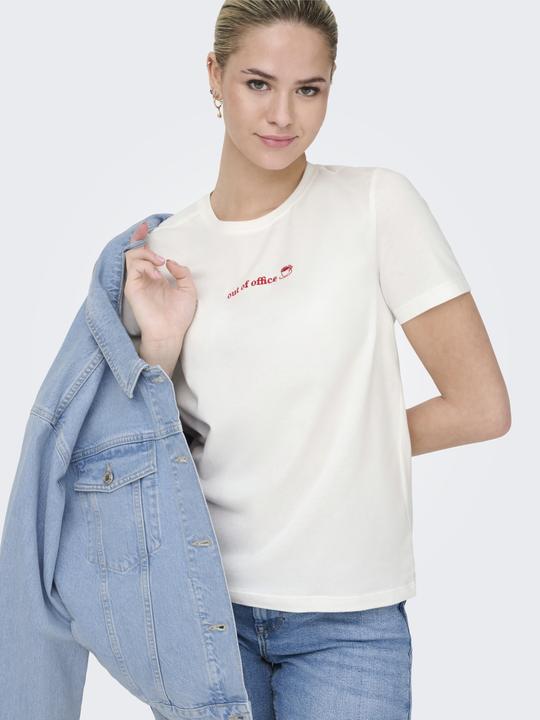 Produktbild Only T-Shirt mit Brustbeschriftung (XL)